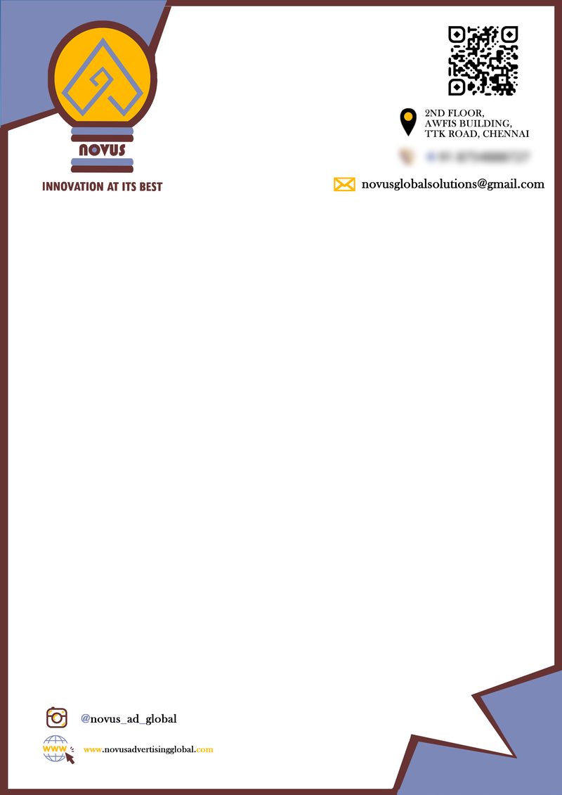 Novus letterhead